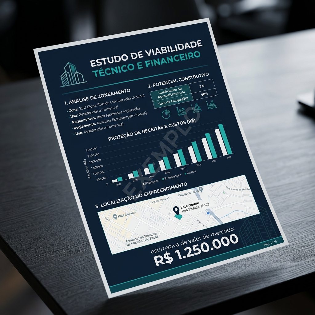 Prévia do Estudo de Viabilidade Técnico e Financeiro